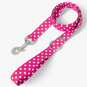 Magenta Dots Dog Leash Magenta Dots Dog Leash
